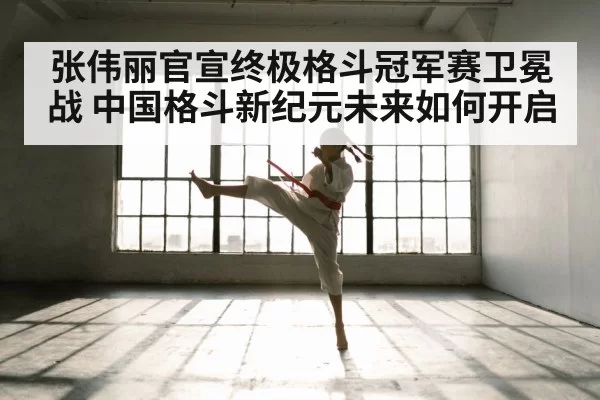 Zhang Weili UFC fight